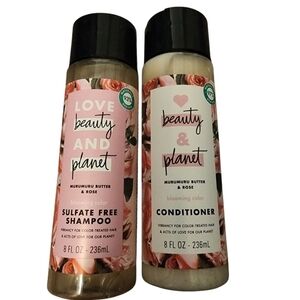 Love beauty and planet shampoo and‎ conditioner